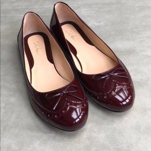 Cole Haan patent Aleta ballet flat size 10